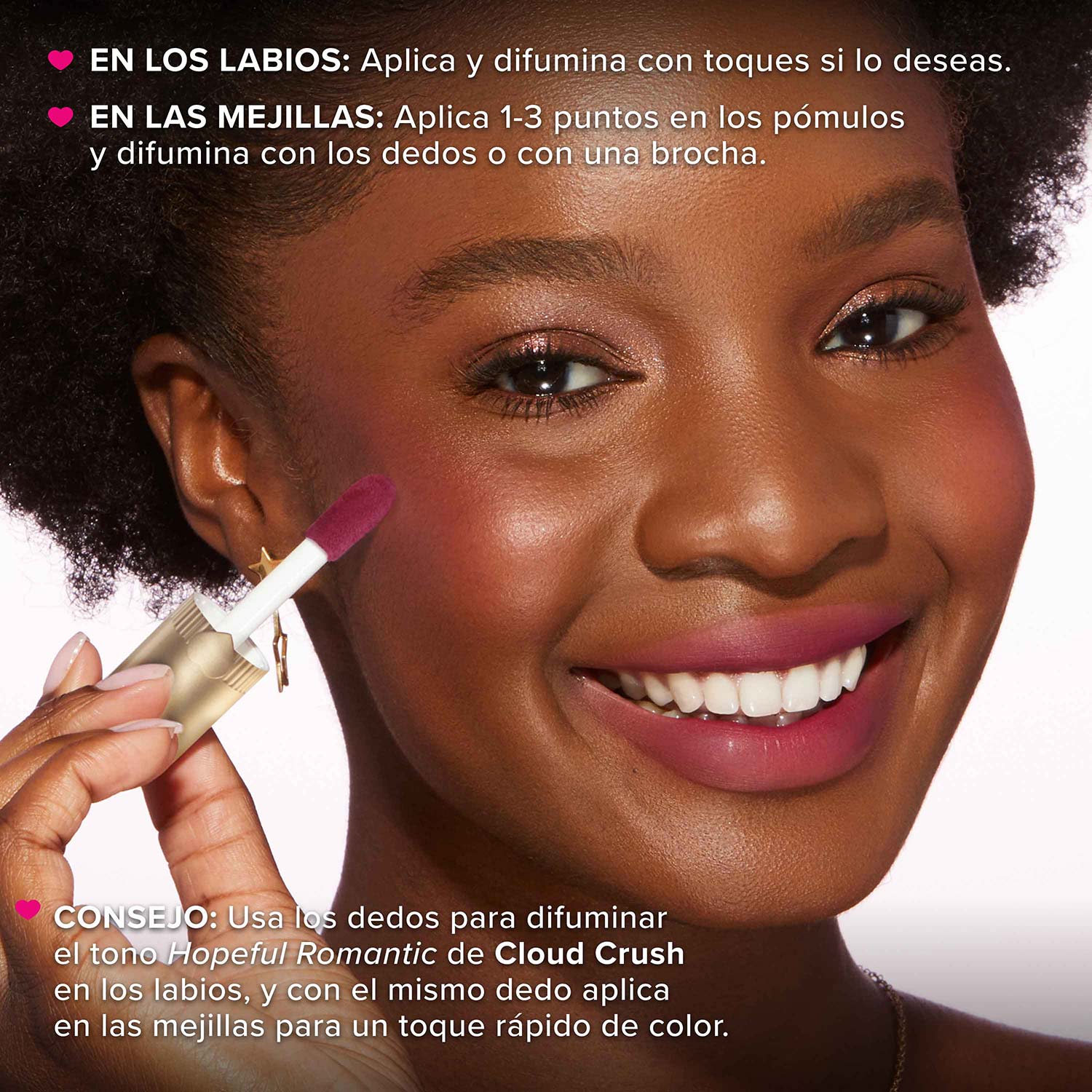 LIP & CHEEK TINT (BLUSH LÍQUIDO MULTIUSOS)